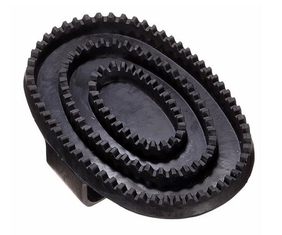 Roma Rubber Curry Comb - Large image 0
